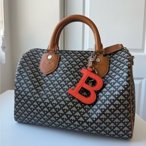 Bally Wildhorn handbag with Bally charm